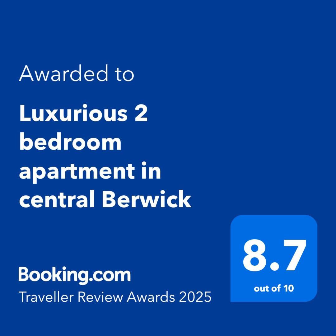 Luxurious 2 Bedroom Apartment In Central Berwick Bagian luar foto